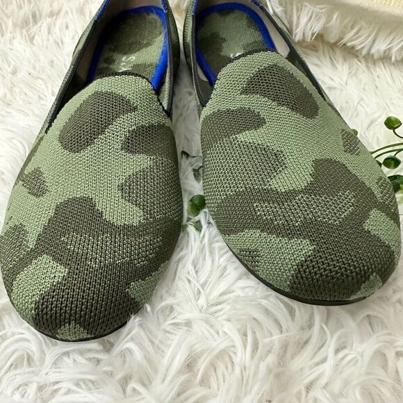 Rothy’s The Loafer in Camouflage Green Comfy Slip On Sustainable sz 9.5‎ - Picture 8 of 8